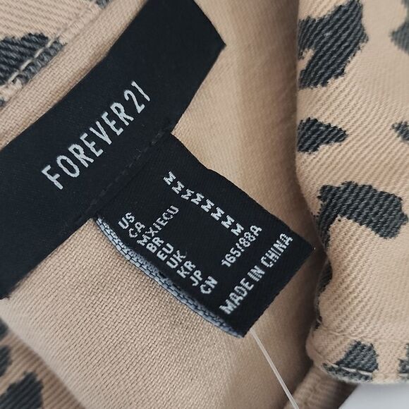 Forever 21 jacket leopard print new with tags - Picture 7 of 16